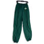 Mens Green Bay Packers Pleated Elastic Waist Ankle Zip Track Pants Size L image number 1