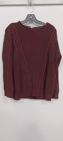 Men's Lucky Brand Burgundy Sweater Size S