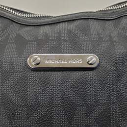Michael Kors Signature Black PVC Hobo Shoulder Handbag alternative image