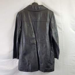 Wilsons Women Black Leather Jacket XL alternative image