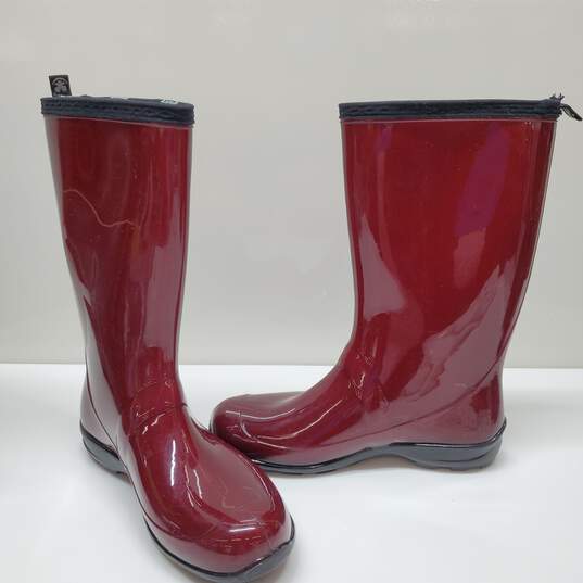 Kamik Women's Heidi Rain Boot Size 8 RED image number 1