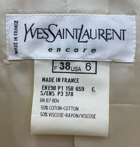 Yves Saint Laurent Encore Vintage Skirt & Jacket Suit Set image number 7
