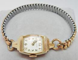 Ladies Vintage Hamilton 14K Gold Case 17 Jewels Wrist Watch 16.7g alternative image