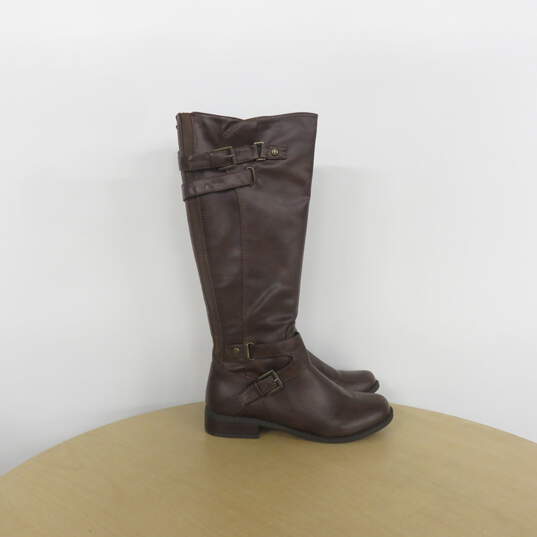 Hawk Dark Brown Riding Boots image number 1