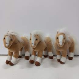 3 Breyer Stuffed Horses