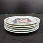 6 Erika Oller House of Prill Happily Dying of Chocolate Dessert Plates 7.5" image number 1