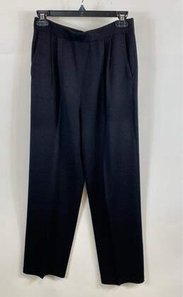 St John Marie Gray Black Pants - Size 6