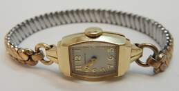 Ladies Vintage Hamilton 14K Gold Case 17 Jewels Wrist Watch 16.7g