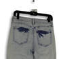 Womens Blue Denim Light Wash Stretch Legging Skimmer Skinny Jeans Size 6 image number 4