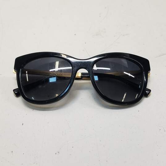 Giorgio Armani Black Oversized Sunglasses image number 1