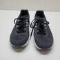 Nike Men's Air Zoom Winflo 4 Running Shoe Black/White/Dark Grey Sz 8 image number 4