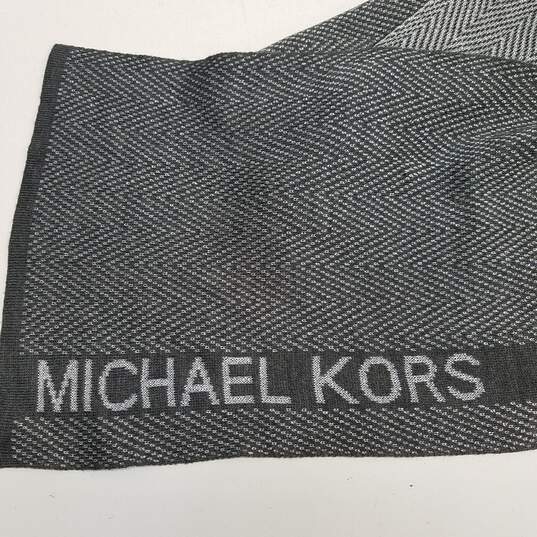 Michael Kors Silver Grey Women's Scarf image number 5