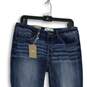 NWT BKE Womens Blue Denim Stella Slim Fit Low Rise Bootcut Jeans Size 31 image number 3