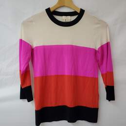Kate Spade Live Colorfully Wool Pullover Sweater Women's SM