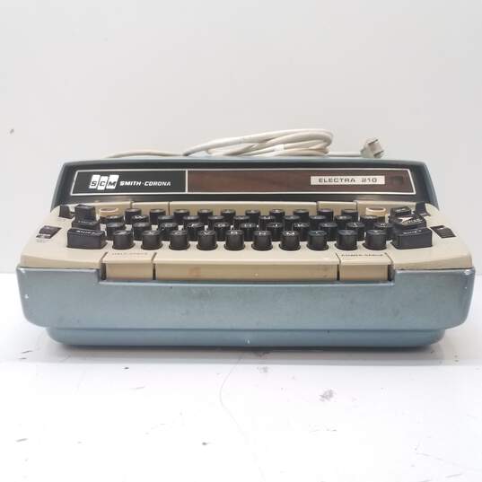 Vintage Smith Corona Electra 210 Automatic Electric Typewriter image number 2