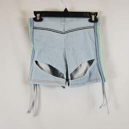 Yitty Women's Blue Mini Shorts SZ M NWT alternative image