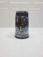 Budweiser Clydesdales Holiday Beer Stein 1989 image number 2