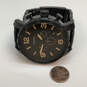 Designer Fossil JR-1356 Nate Chronograph Black Round Dial Analog Wristwatch image number 2