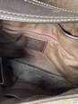 Certified Authentic Coach Brown Leather Suede Trim Hobo Bag image number 5