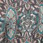 Love Ady Women Teal Paisley Dress L NWT image number 5