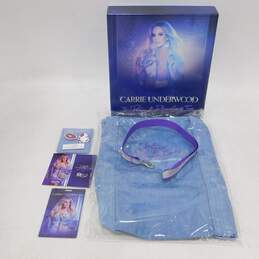 Carrie Underwood Denim & Rhinestones VIP Tour Box Set Tote Bag Lanyard Pins