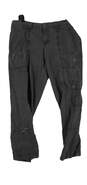 Eddie Bauer Women's Black Flat Front Pockets Straight Leg Casual Cargo Pants 14 image number 1