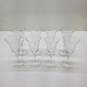 Rock Sharpe Fernwood Pattern Etched & Cut Blown Glass Water Goblet Set of 8 image number 1