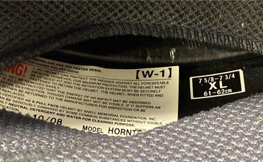 Shoei Hornet DS Dual Sport Helmet Grey/Black Size XL image number 8