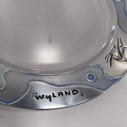 Wilton Armetale Wyland Collection Pewter Tray Swordfish image number 3