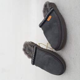 UGG Mens Tasman Slip-on Slippers Grey Size 9