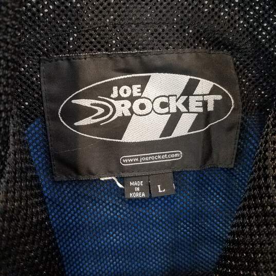 Joe Rocket Ballistic Series Black Padded Motorcycle Jacket Adult Size L image number 2