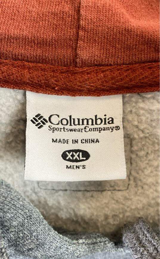 Columbia Men Gray Pullover Hoodie XXL image number 3