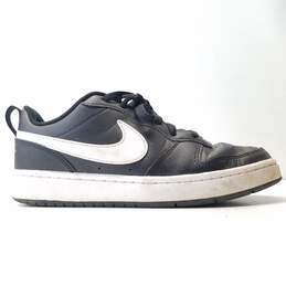 Nike Court Borough 2 (GS) Athletic Shoes Black White BQ5448-002 Size 6Y Women's Size 7.5
