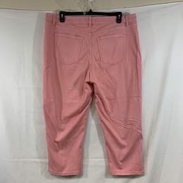 Women's Pink Lane Bryant Jeans, Sz. 16 alternative image