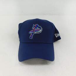 Pensacola Blue Wahoo MiLB New Era 39-30 Navy Stretch Fit Baseball Cap Hat Size 4XL