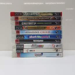 Sony PlayStation 3 PS3 Video Game Bundle Lot of 10