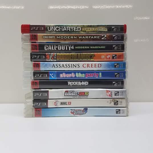 Sony PlayStation 3 PS3 Video Game Bundle Lot of 10 image number 1