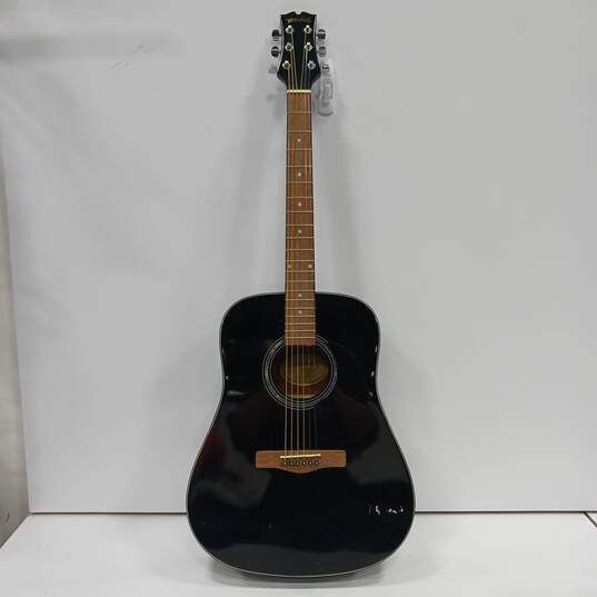 Mitchell Black Acoustic Guitar Model D120BK image number 1
