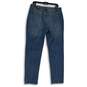 NWT Womens Blue Dark Wash Stretch Pocket Denim Skinny Leg Jeans Size 10 image number 2