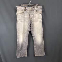 Armani Exchange Men Gray Jeans Sz 36