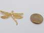 10k Black Hills Gold Scrolled Dragonfly Pendant 1.8g image number 3