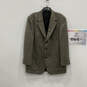 Authentic Mens Beige Notch Lapel Single Breasted Three Button Blazer Sz 42L image number 1