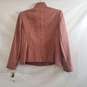 Le Suit Women Pink Marled Blazer Sz 8P NWT image number 2