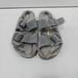 Birkenstock Gray Faux Fur Lined Suede Sandals (Women's Size 9, Men's Size 7) image number 1