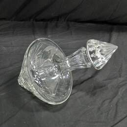 Decorative Clear Crystal Rolling Decanter alternative image