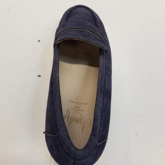 Amalfi By Rangoni Blue Suede Women Penny Loafers US 6.5 image number 8
