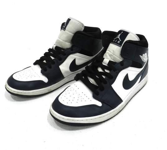 Jordan 1 Mid Armory Navy Men's Shoes Size 12.5 image number 3