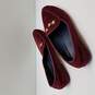 Nautica Campanil Burgundy Star Velvet Loafers Women's Size 8.5 image number 4