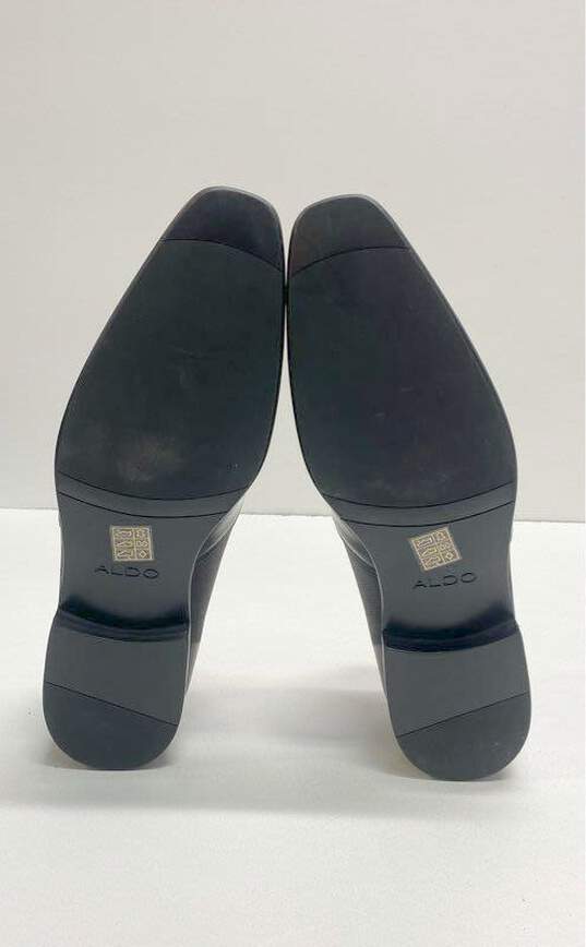 Aldo Black Loafer Dress Shoes Men 10 image number 6