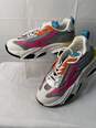 ClodAir Women's White/Silver/Pink Sneakers Size 10 image number 4